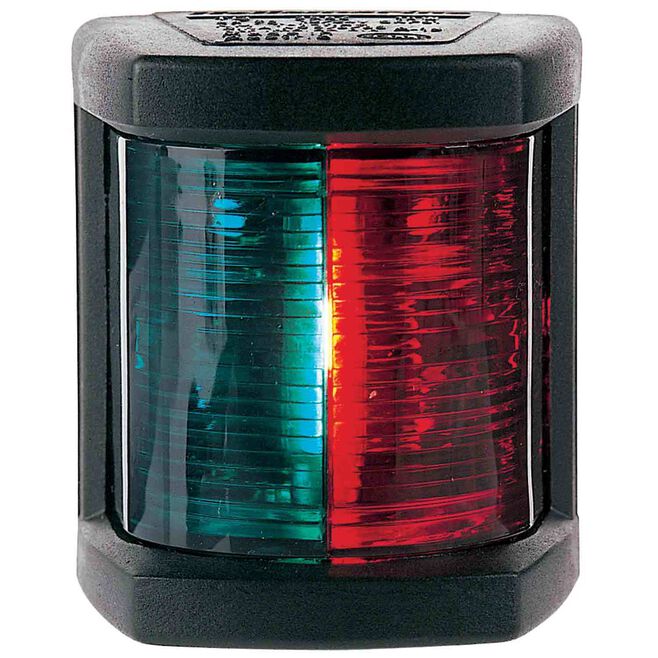 Hella 3562045 3562 Series 12V 1 NM Powerboat & Yacht Navigation Lamp, Black Housing, Bi-Color