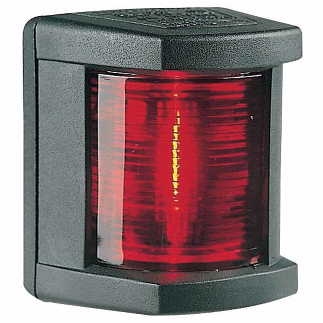 Hella 3562035 3562 Series 12V 1 NM Powerboat & Yacht Navigation Lamp, Black Housing, Port