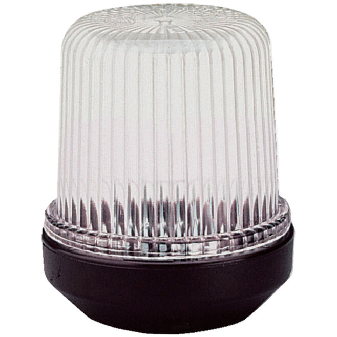 Hella 2492201 2 NM 12V All Round White Anchor Lamp, Black Housing