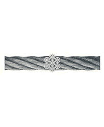 Stainless Steel Wire Cable 7×7 (3/32") & 7×19 (1/8") – Flexible Marine and Rigging Cable – Sold by the Foot