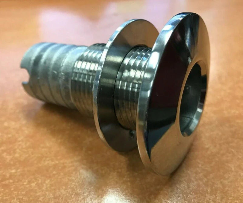Groco Stainless Steel Hose Barb Thru-Hull Fitting - 5/8"