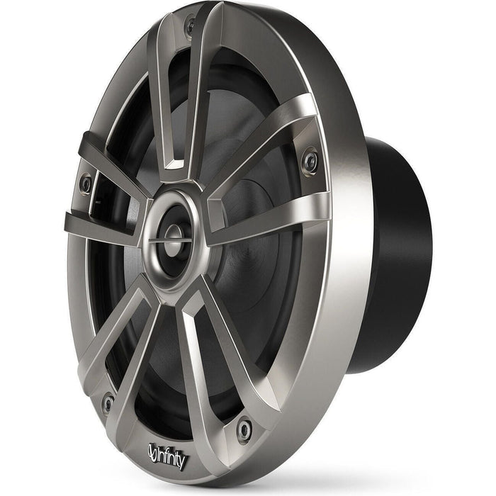 Infinity INF622MLT Coaxial Marine Speakers, 6-1/2" Titanium, 1 pr.