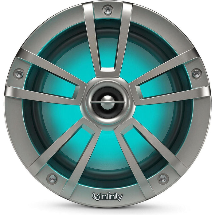 Infinity INF622MLT Coaxial Marine Speakers, 6-1/2" Titanium, 1 pr.