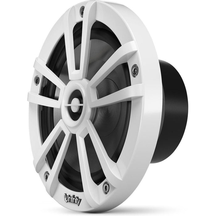 Infinity INF622MLW Coaxial Marine Speakers, 6-1/2" Gloss White, 1 pr.