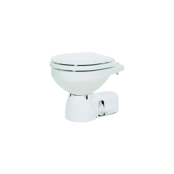 Jabsco 38245-3092 Quiet Flush E2 Marine Toilet, Compact Unit for Salt Water