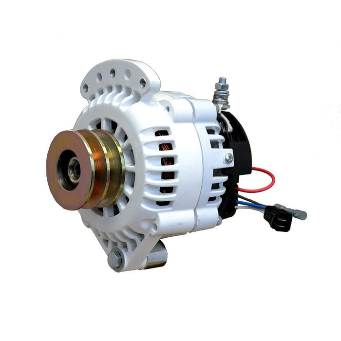 Balmar 621-120-DV Alternator 120 AMP 12V 1-2" Single Ft Spindle Mount Dual Vee, Pulley w/Isolated Ground