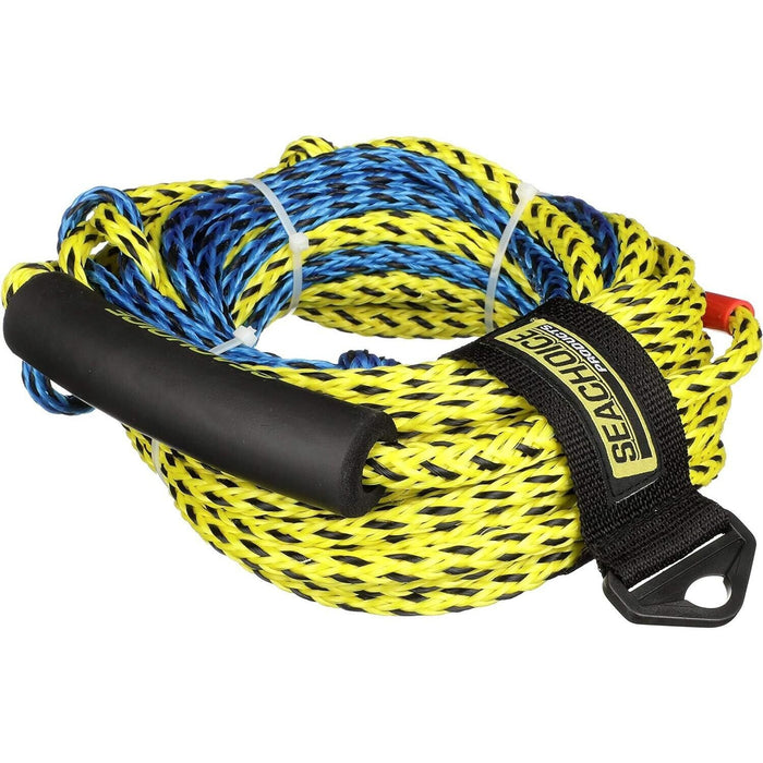 Seachoice 86766 2-Section Tube Tow Rope, 60', Tows Up to 2 Riders