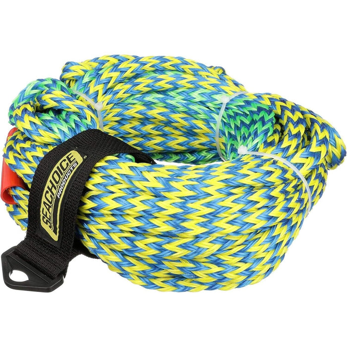 Seachoice 86767 2-Section Tube Tow Rope, 60', Tows Up to 4 Riders