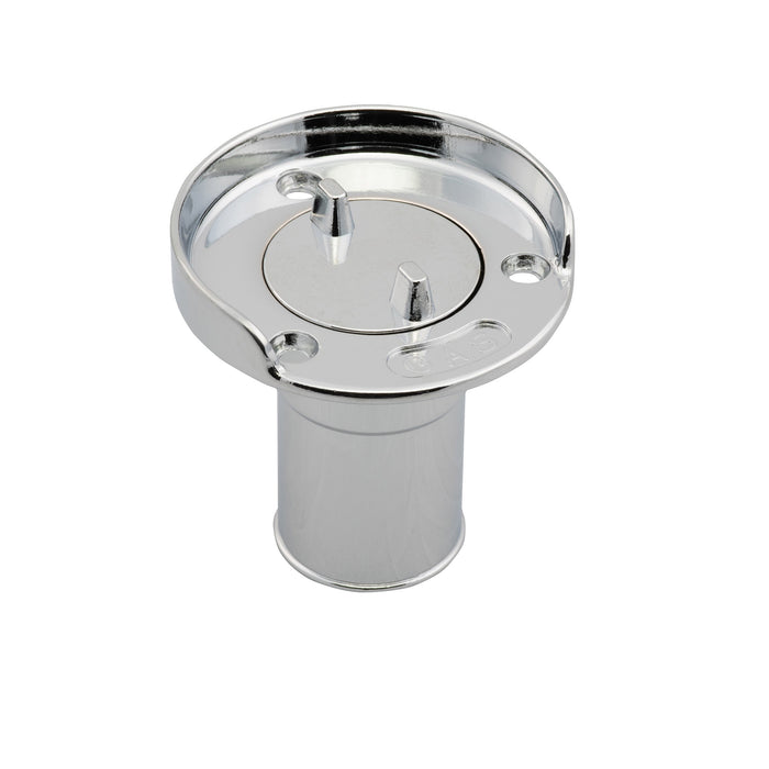 Whitecap S-7021 Cp/Zamac Gas Hose Deck Fill With Splash Guard