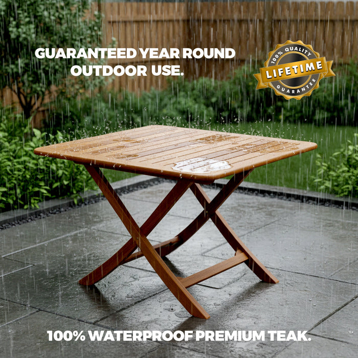 Whitecap 60029 Large Slat Top Adjustable Table