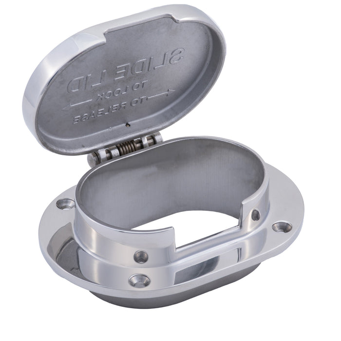 Whitecap 6008H Hinged Chain And Rope Deck Pipe