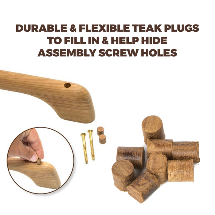 Whitecap 60151-500 3/8" Teak Plug - Pack Of 500