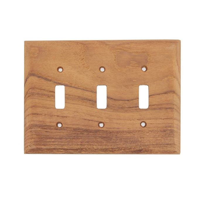 Whitecap 60179 Three Toggle Switch Plate