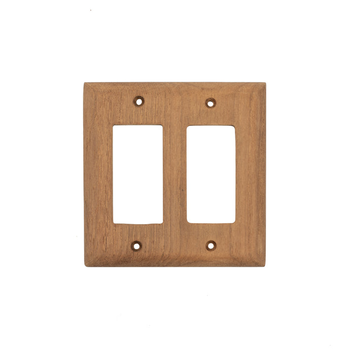 Whitecap 60180 Double Rock Switch Plate