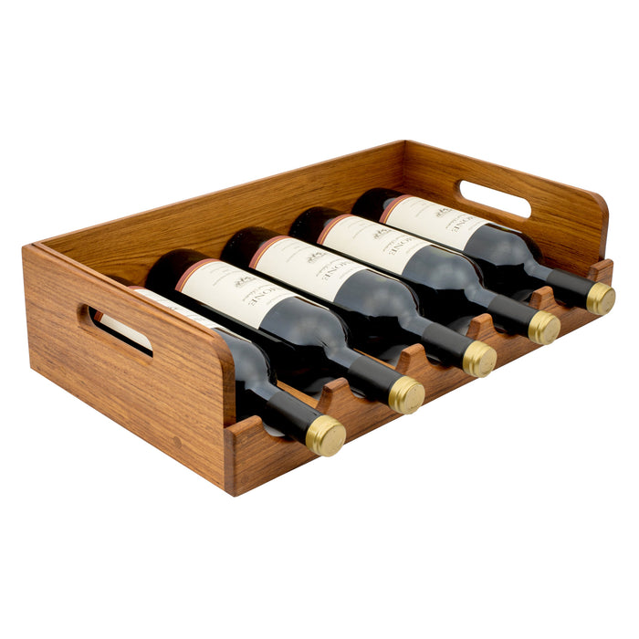 Whitecap 60239 Five Bottle Stackable Wine Caddy