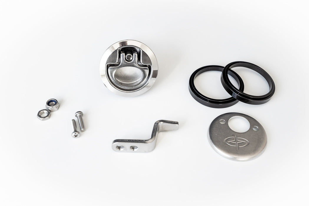 2" Compression Latch Non-Locking, Reversible Handle, Offset Cam Kit