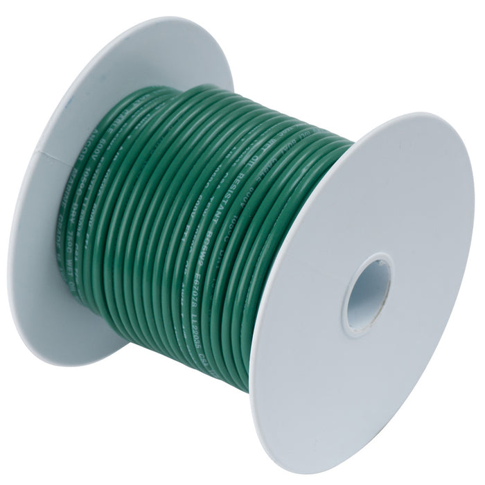 Cable de cobre estañado Ancor Green de 18 AWG - 500'