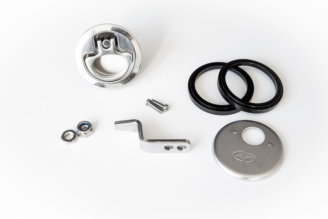 2.5" Compression Latch Non-Locking, Reversible Handle, Offset Cam Kit
