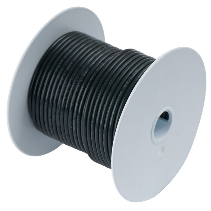 Ancor Black 16 AWG Tinned Copper Wire - 250'
