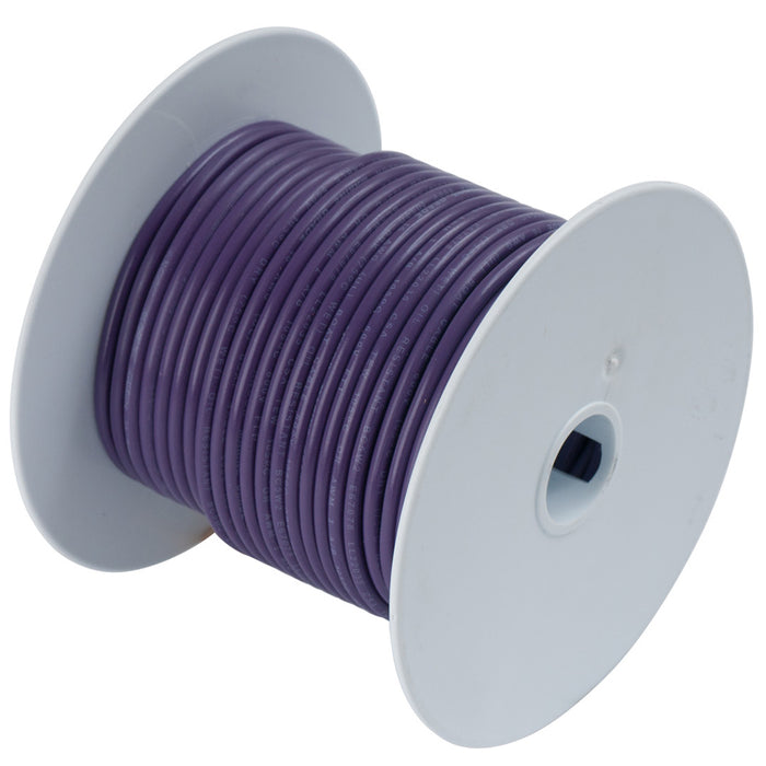 Cable de cobre estañado Ancor morado de 16 AWG - 25'