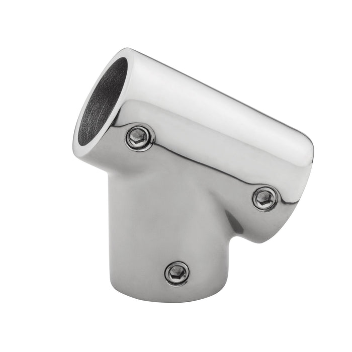 Whitecap 60 Degree Tee Rail Fittings 6044 6045 6144 6145 S-1441 S-1442 Stainless Steel CP Zamac