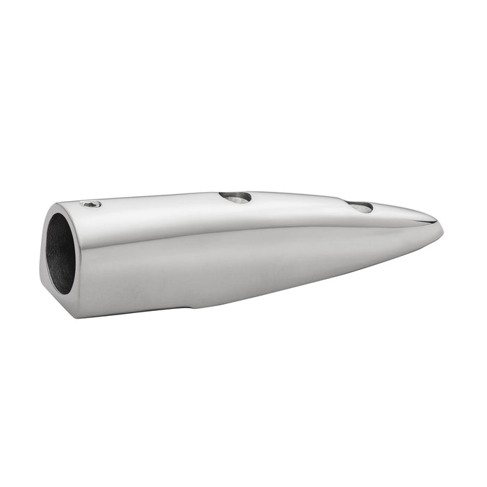 Whitecap 5-1/2 Degree Rail End Fittings 6049 S-1495 Stainless Steel CP Zamac