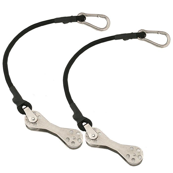Taco Metals COK-0022-2 12" Shock Cord with Double Pulley