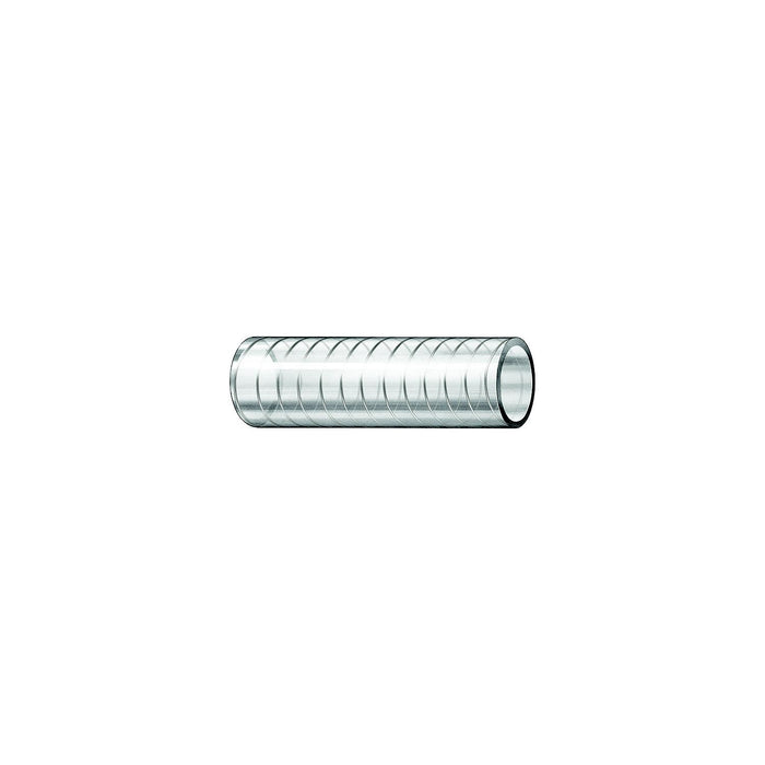 Trident Marine 163-0126 Trident Wire Reinforced Clear PVC Hose (FDA), 1/2" x 50'