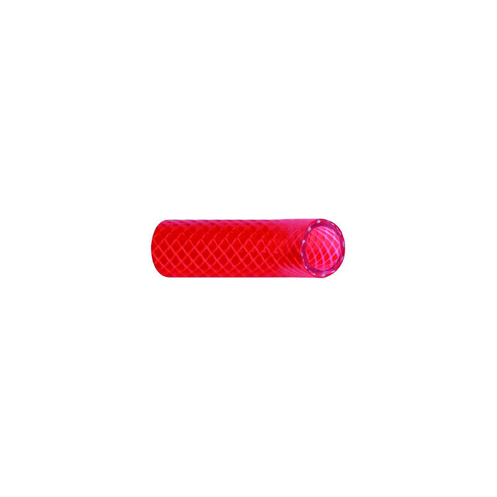 Trident Marine 166-0126 PVC Red Transparent Cover 1/2" x 50'