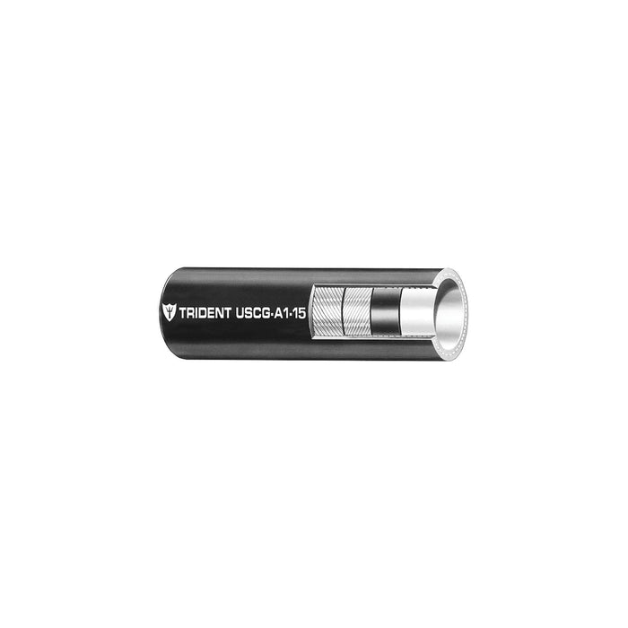 Trident Marine 365-0586 Trident Type A1 Barrier Lined Fuel Hose, 5/8" x 50'