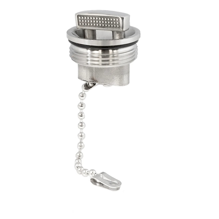 Whitecap 6063C | Cap for Deck Fills with Push Up Tab Packaged