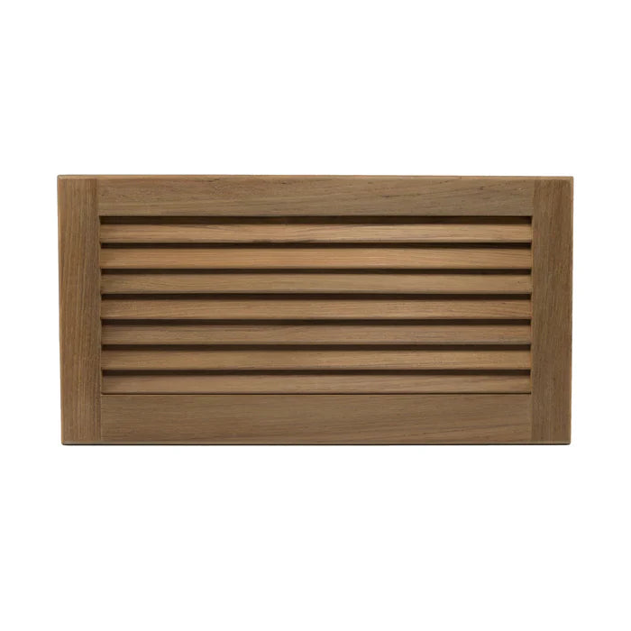 Whitecap Teak Louvered Insert - 9-3/8" x 18" x 3/4"