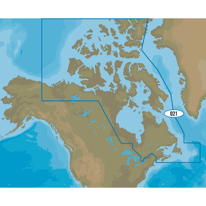 C-MAP M-NA-D021-MS 4D NA-D021 Canada North & East