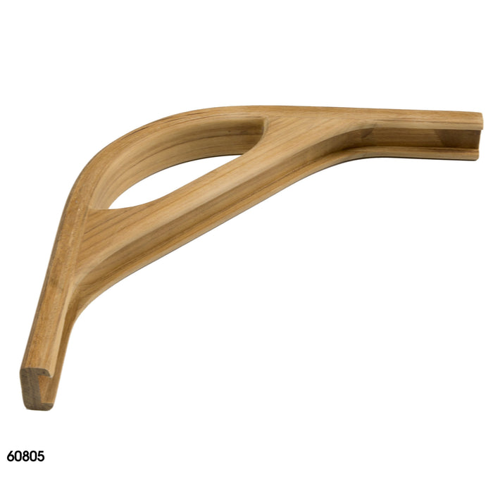 Whitecap 60805 3/4” Track Corner Cap/Hand Hold Bulkhead Molding