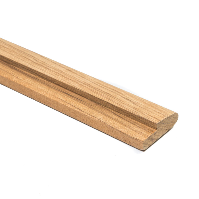 Moldura para barandilla de litera de teca Whitecap 60847, 5 pies