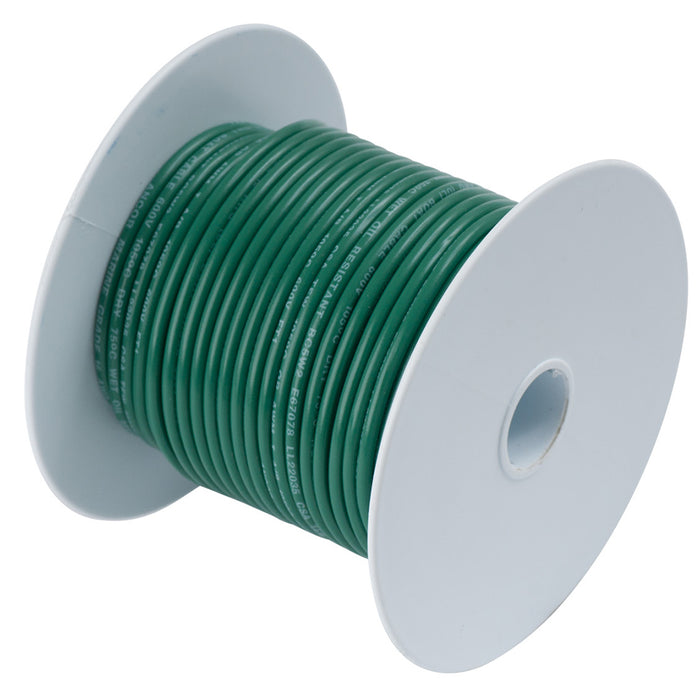 Cable de cobre estañado Ancor Green de 10 AWG - 25'