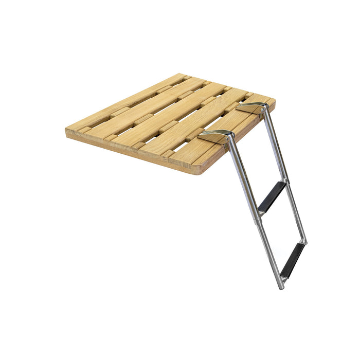 Whitecap 60924 24"X22" Teak Swim Platform