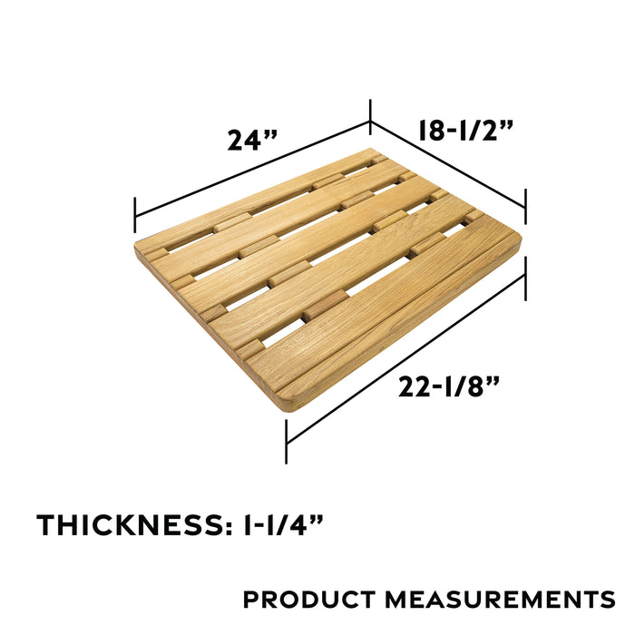 Whitecap 60924 24"X22" Teak Swim Platform