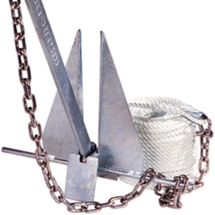 Tie Down Engineering 95096 Deluxe Anchor Kit Includes Anchor, Anchor Line, Chain & Shackles