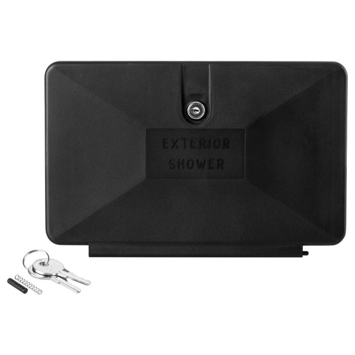 Dura Faucet DF-SA170D-BK Exterior Shower Replacement Door, Black