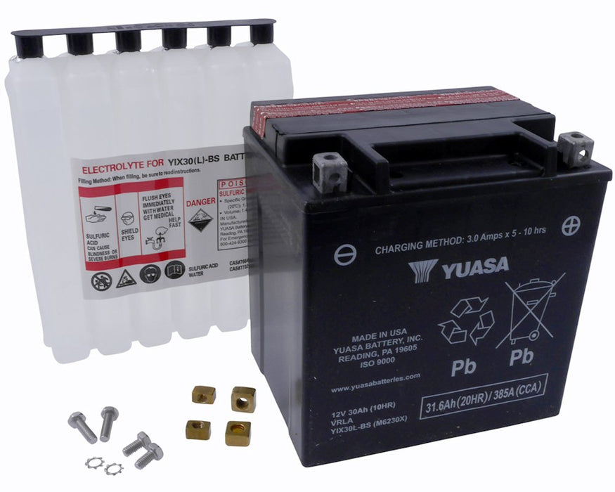 Yuasa Battery Inc. YUAM6230X Yuasa YIX30LBS Maintenance Free Battery Fresh Pack