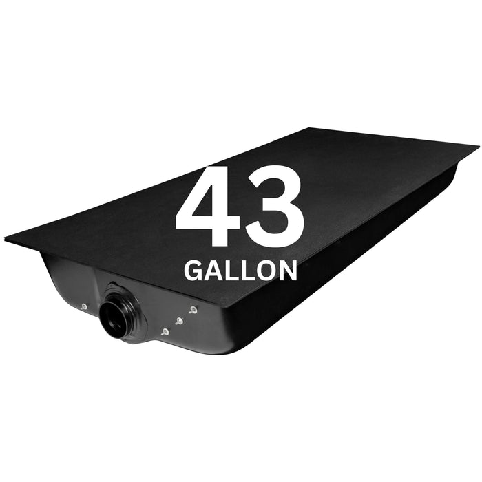 Ameri-Kart HT176BH001DS Holding Tank, 43 Gal., End Discharge