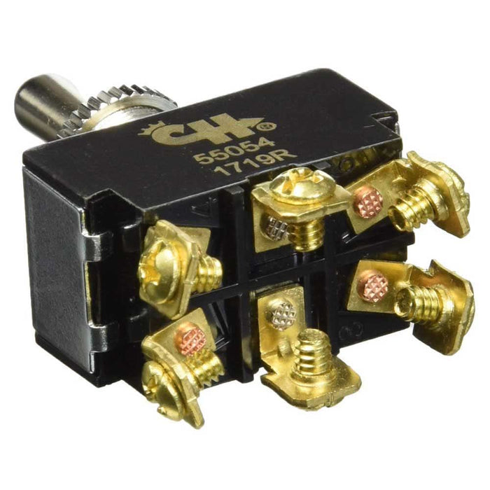Cole Hersee 55054-BP (On)-Off-(On) Toggle DPDT