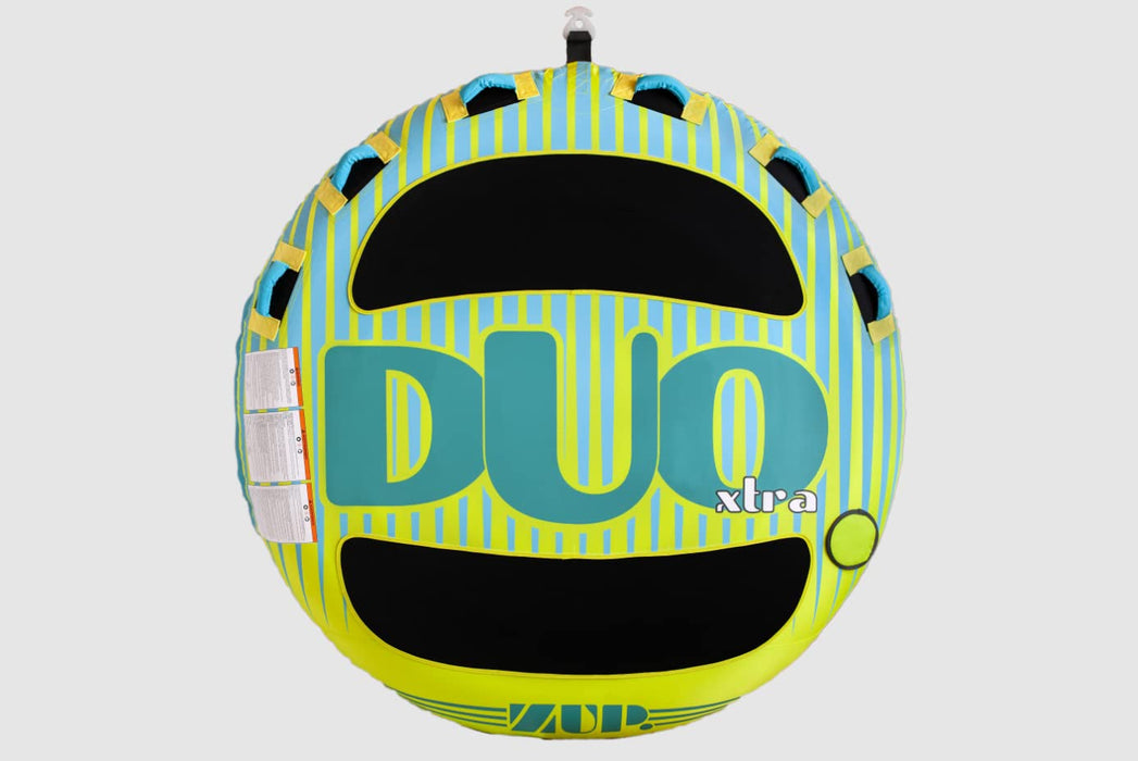 ZUP ZUP-75908 2-Person Duo Xtra Towable Tube with Deck Pads