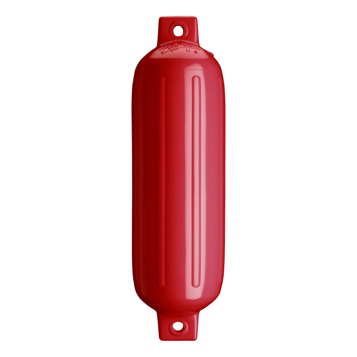 Polyform G-4 CLASSIC RED 05-415-359 Twin Eye G Series Fender, 6.5" x 22", Red