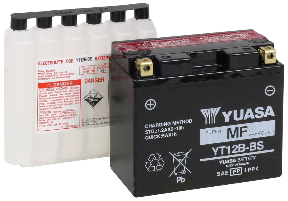 Yuasa Battery Inc. YUAM6212B Yuasa Maintenance Free Battery Fresh Pack