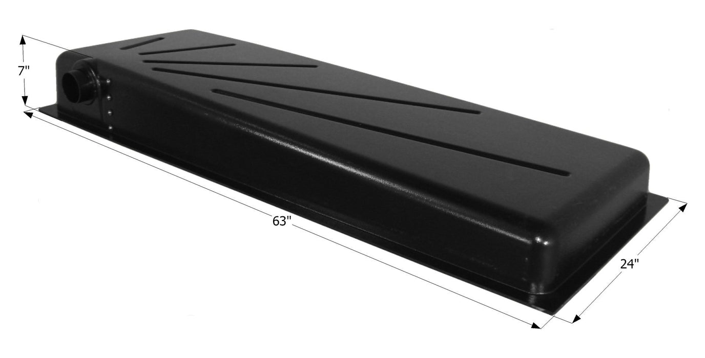 Icon 12370 RV Right Side Drain Holding Tank, 63 Gal.