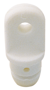 Sea Dog 273181-1 Internal Eye End, 7/8" White, Pair