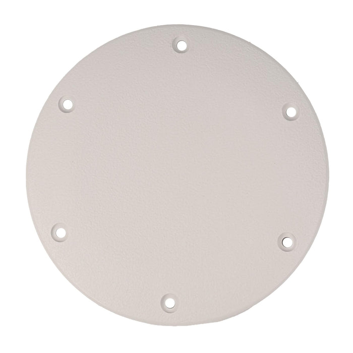 TH Marine DSSDP-1-2-DP T-H Marine Designer Series Screw Down Deck Plate 6" OD, Polar White