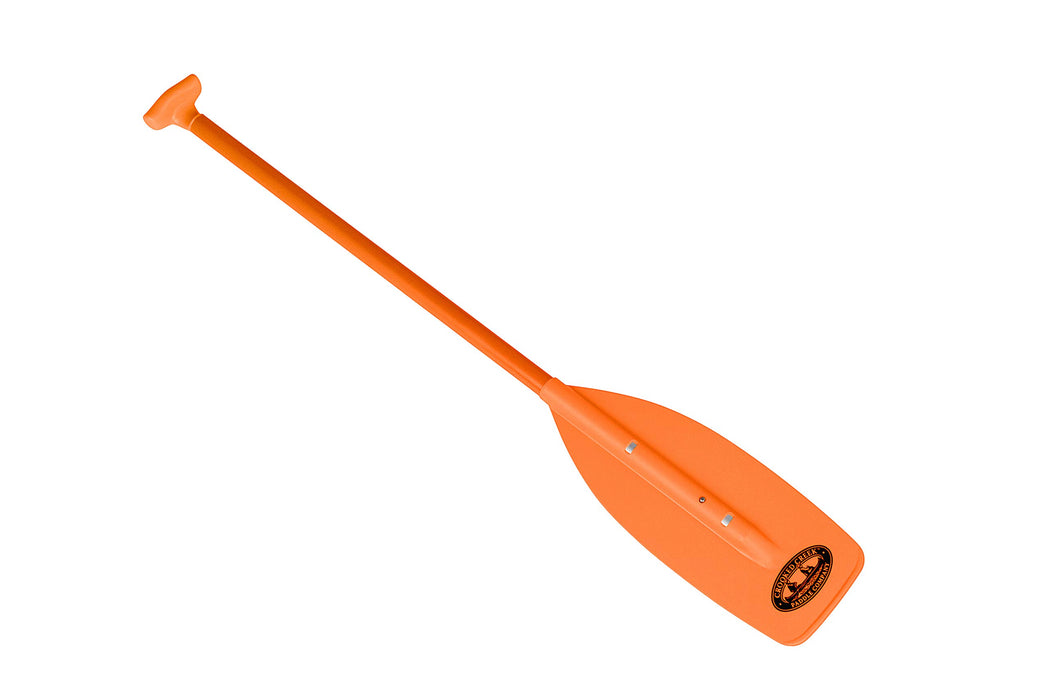 TRAC Outdoors 50458 Crooked Creek Orange Synthetic Paddle 5'